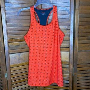 Reebok Red Racerback Activewear Sleeveless Shirt Women’s Medium